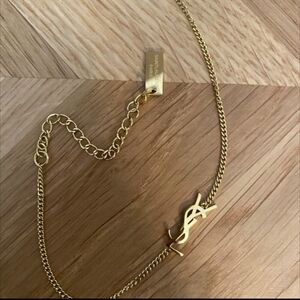 Yves Saint Laurent Gold Necklace